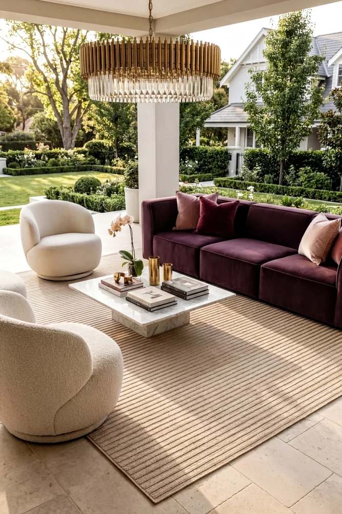 Darren Palmer Sandridge Taupe Indoor/Outdoor Rug - Image 2
