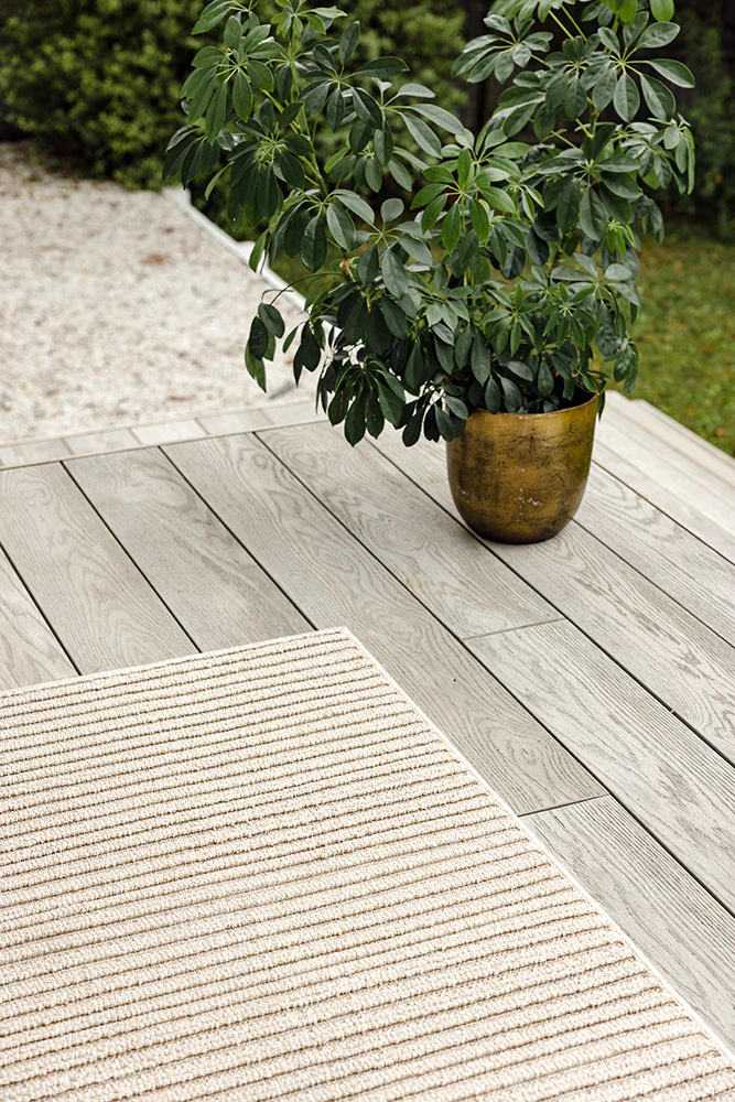 Darren Palmer Sandridge Taupe Indoor/Outdoor Runner Rug - Image 3
