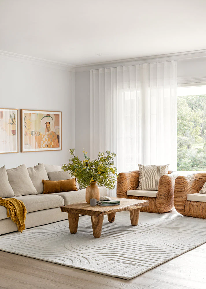 Darren Palmer Zen White Rug - Image 4