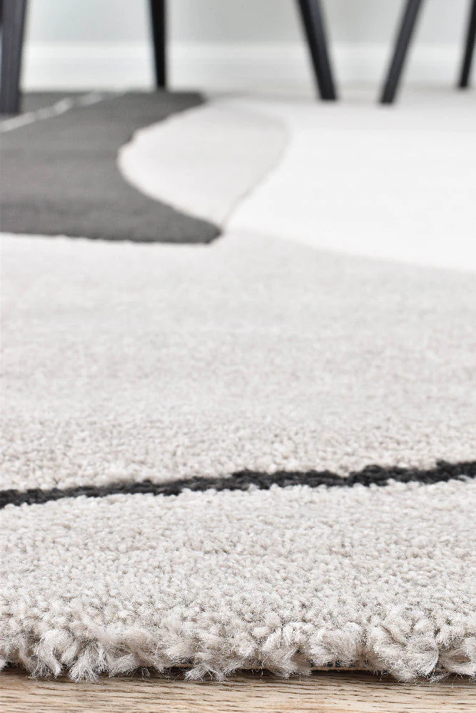 Aria Grey Green Abstract Rug - Image 4