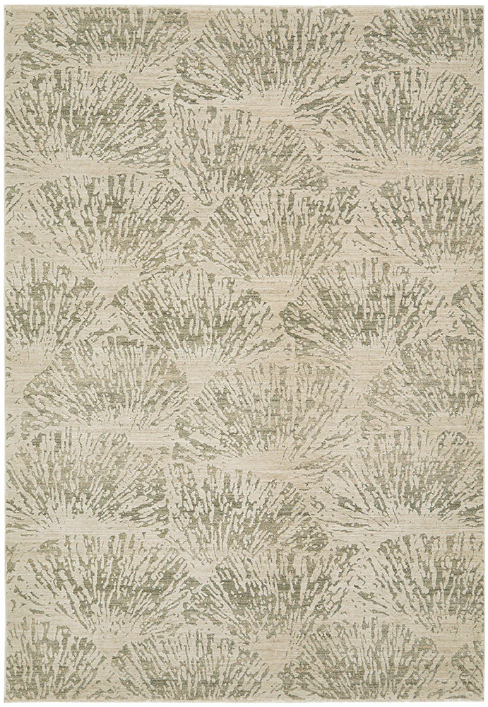 Emma Blomfield Plume Moss Rug