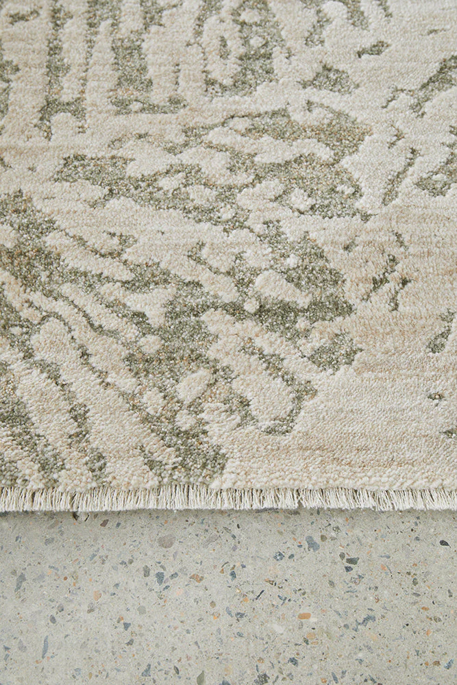 Emma Blomfield Plume Moss Rug - Image 7