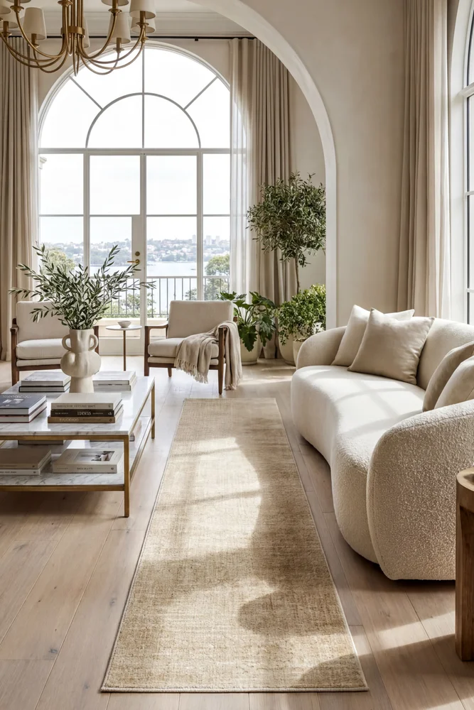 Emma Blomfield Rogue Linen Runner Rug