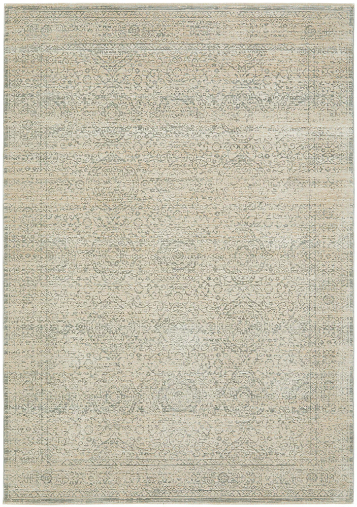Emma Blomfield Veil Blue Rug