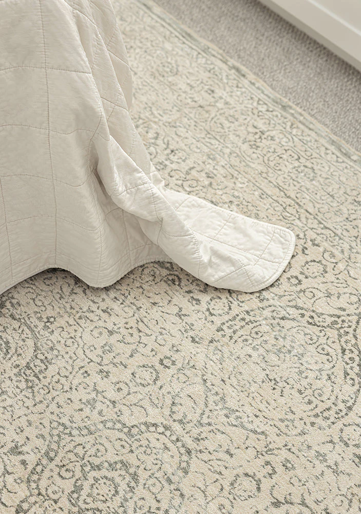 Emma Blomfield Veil Blue Rug - Image 5