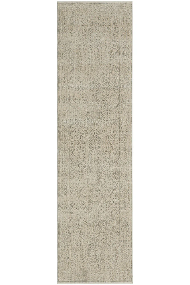 Emma Blomfield Veil Blue Runner Rug - Image 3
