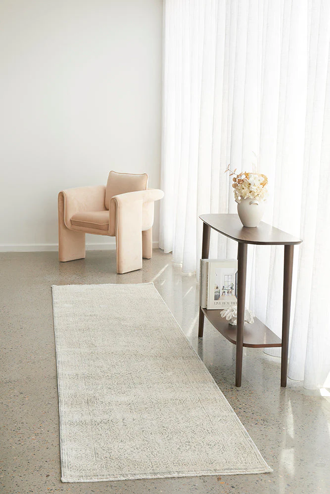Emma Blomfield Veil Blue Runner Rug - Image 4