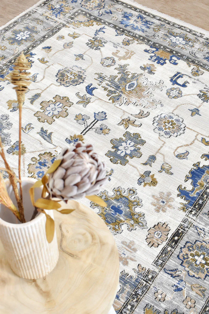 Eternal 95 Grey Blue Rug - Image 5