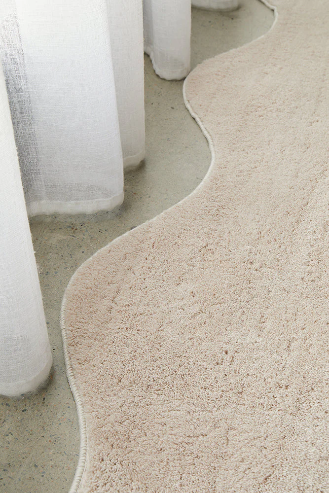 Evelyn Beige Runner Rug - Image 4