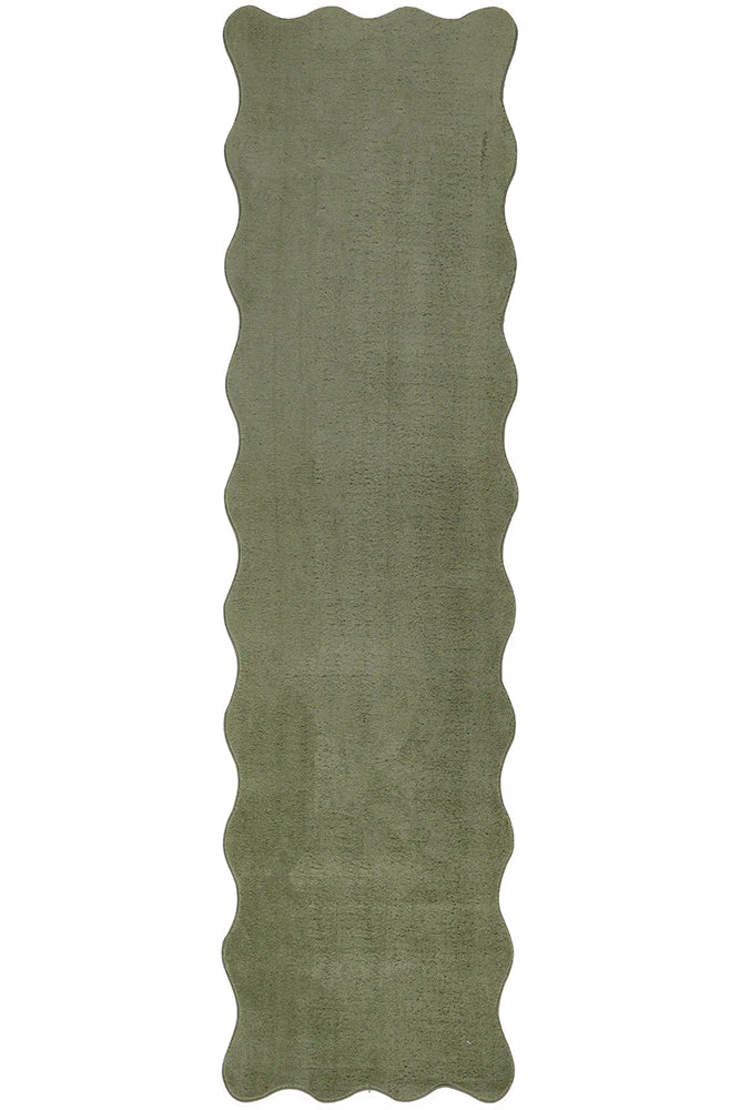 Evelyn Green Runner Rug - Image 3