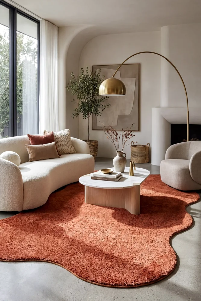 Evelyn Terracotta Rug - Image 2