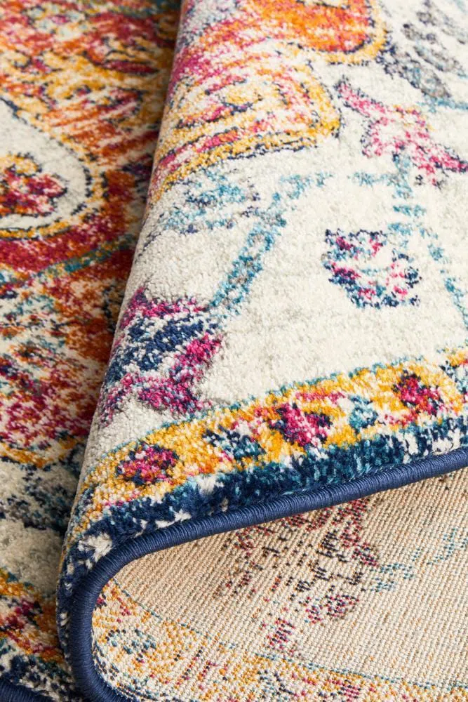 Evoke Carnival White Transitional Round Rug - Image 10