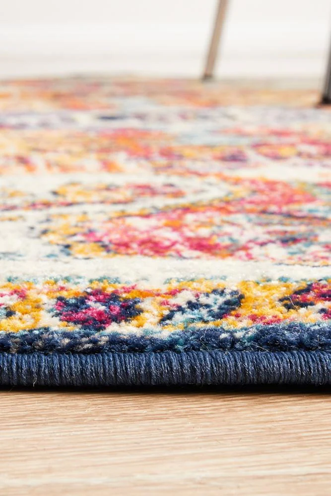 Evoke Carnival White Transitional Round Rug - Image 8