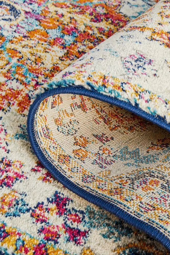 Evoke Carnival White Transitional Runner Rug - Image 10