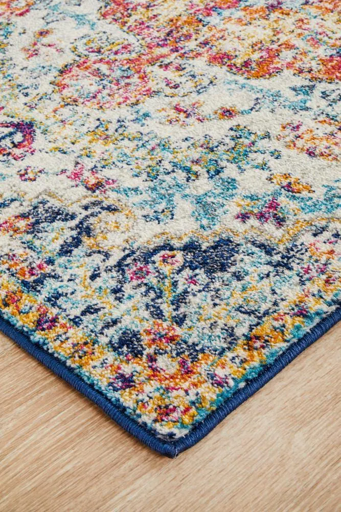 Evoke Carnival White Transitional Runner Rug - Image 6