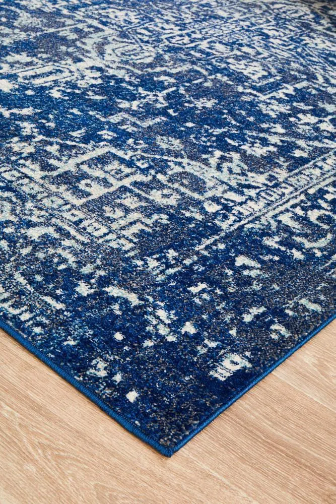 Evoke Contrast Navy Transitional Rug - Image 6