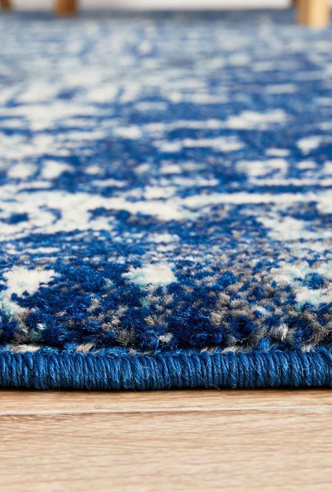 Evoke Contrast Navy Transitional Rug - Image 8