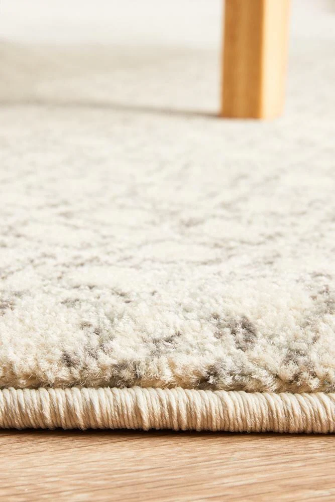 Evoke Diamond Grey Transitional Round Rug - Image 8