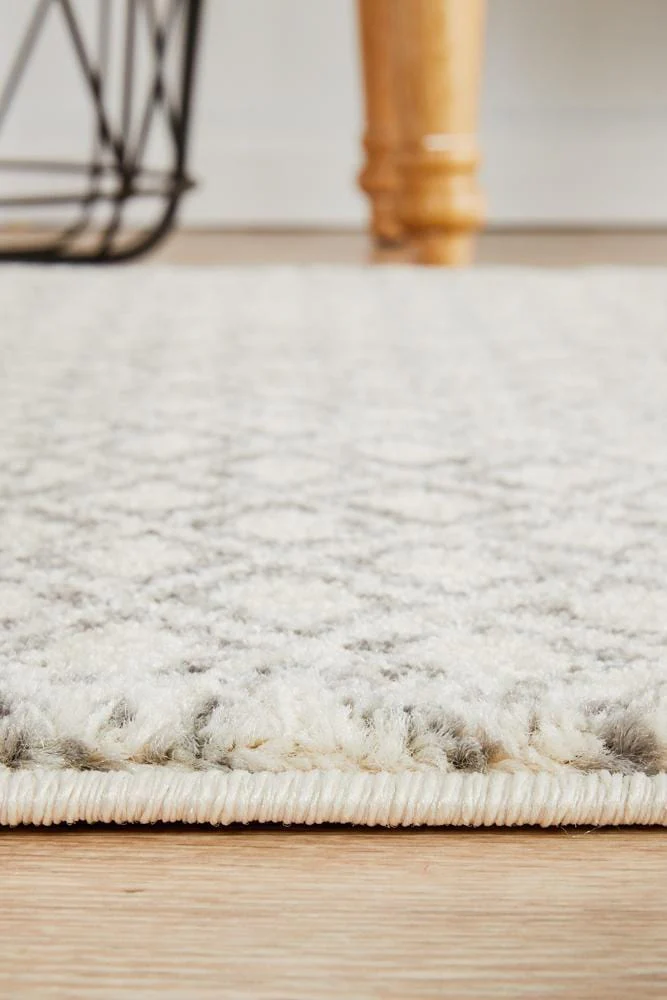 Evoke Diamond Grey Transitional Runner Rug - Image 8