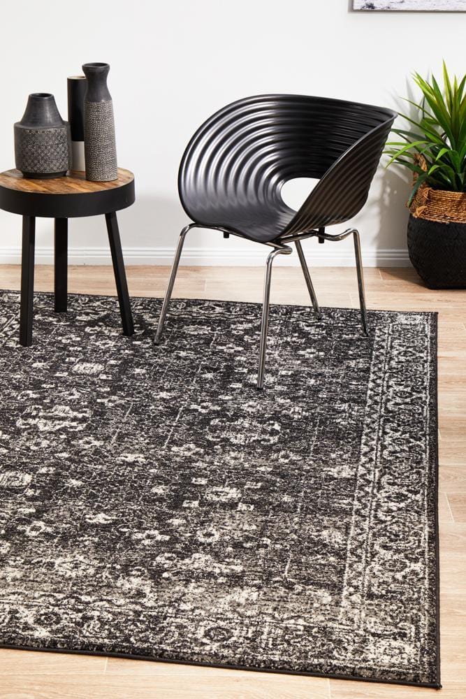 Evoke Estella Charcoal Transitional Rug - Image 5
