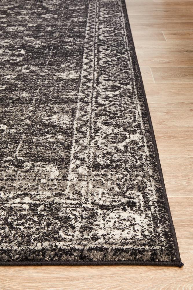 Evoke Estella Charcoal Transitional Rug - Image 7