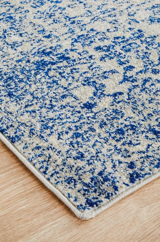 Evoke Frost Blue Transitional Runner Rug - Image 6