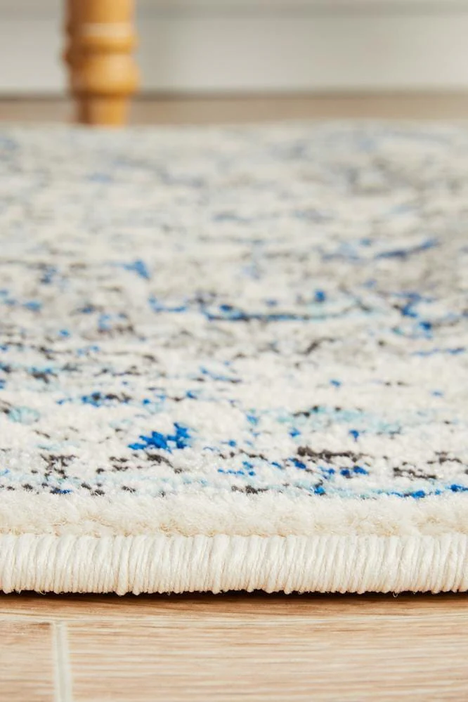 Evoke Mist White Transitional Runner Rug - Image 8