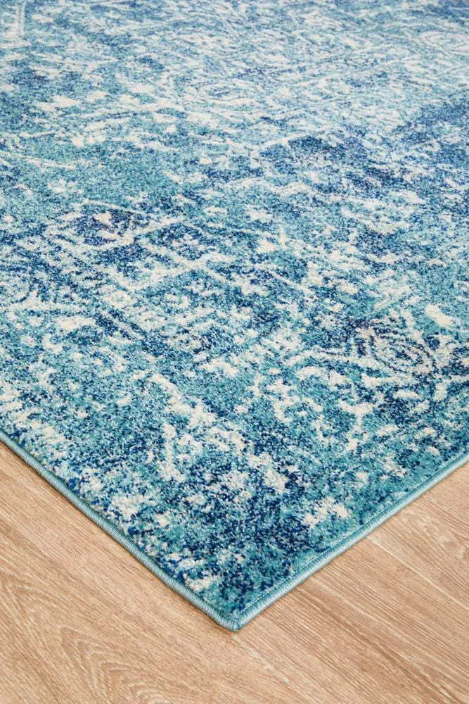 Evoke Muse Blue Transitional Rug - Image 6