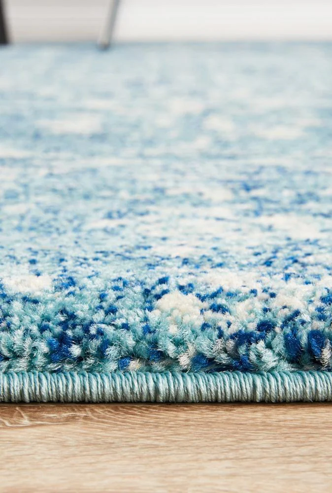 Evoke Muse Blue Transitional Rug - Image 8