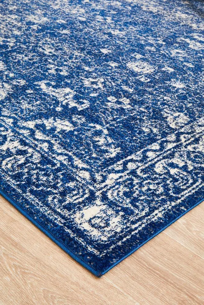 Evoke Oasis Navy Transitional Rug - Image 6