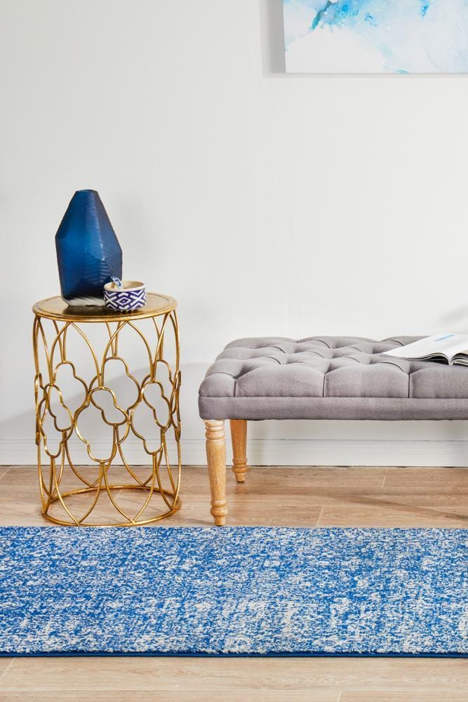 Evoke Oasis Navy Transitional Runner Rug - Image 5
