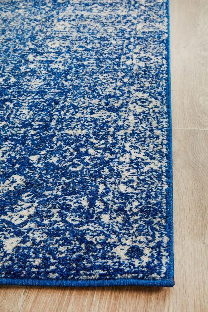 Evoke Oasis Navy Transitional Runner Rug - Image 7