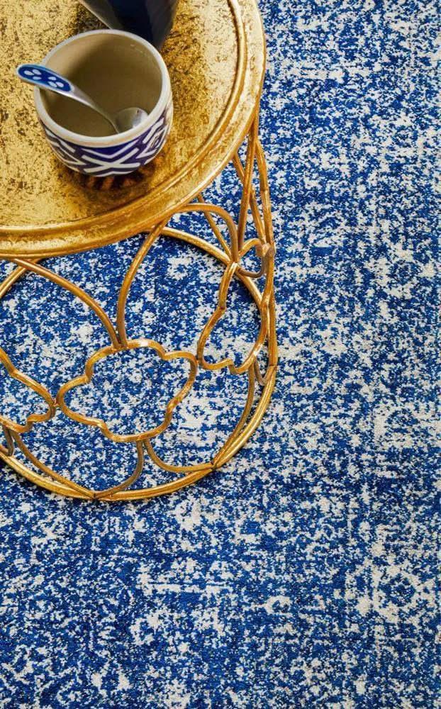 Evoke Oasis Navy Transitional Runner Rug - Image 9