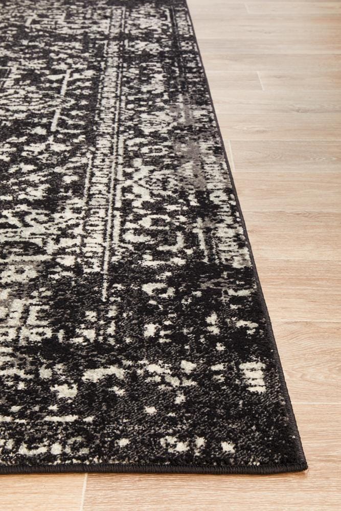 Evoke Scape Charcoal Transitional Rug - Image 7