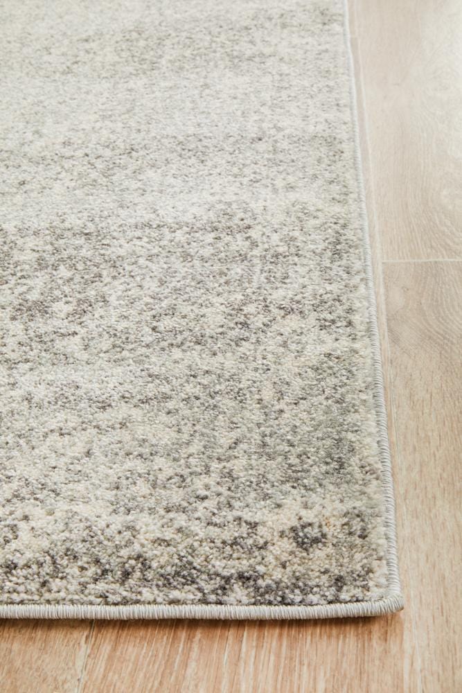 Evoke Shine Silver Transitional Runner Rug - Image 7