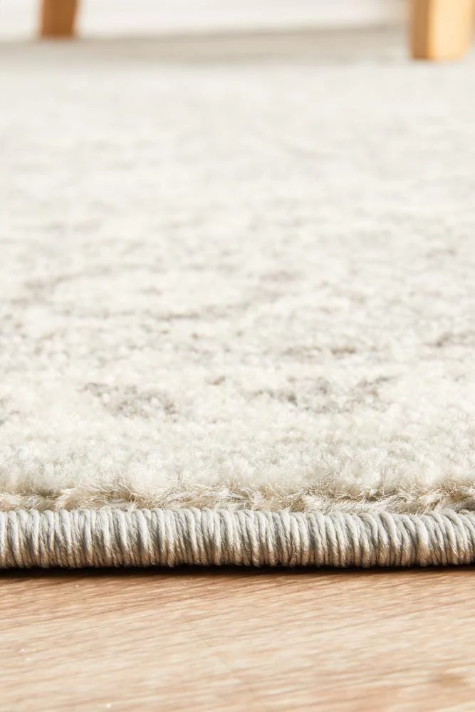 Evoke Silver Flower Transitional Round Rug - Image 8