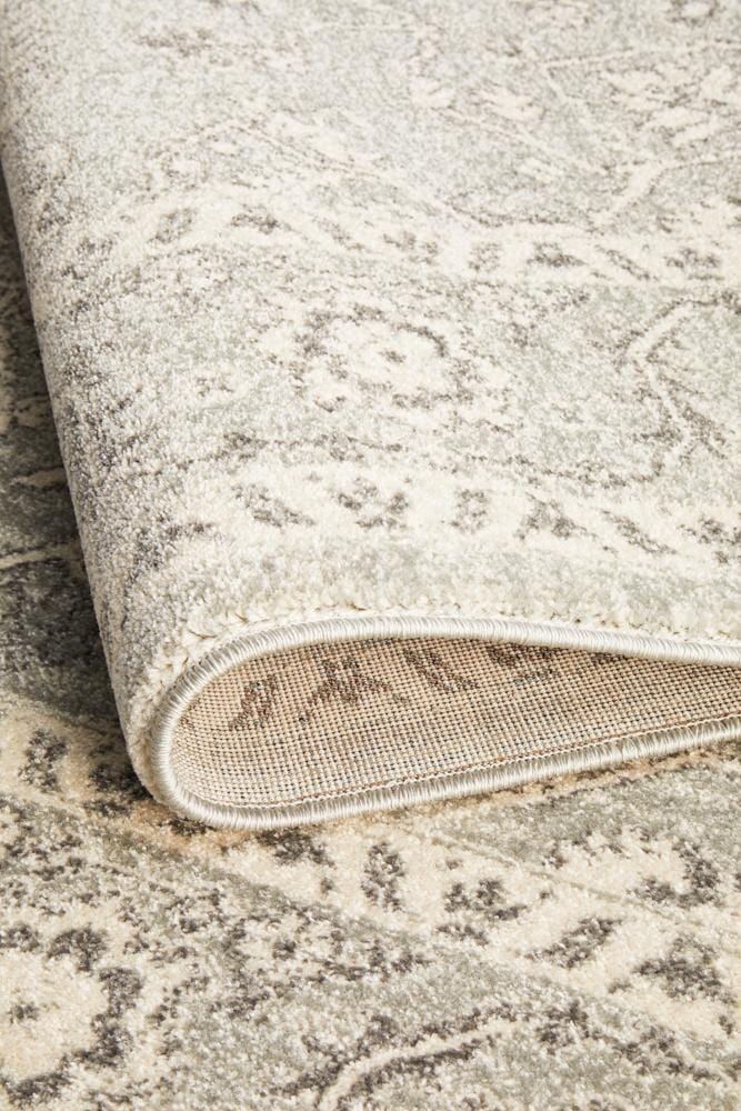 Evoke Silver Flower Transitional Rug - Image 9