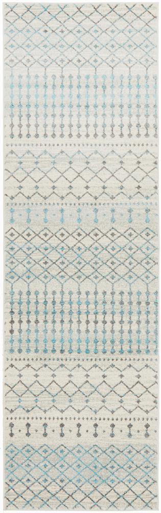 Evoke Slate White Transitional Rug - Image 11