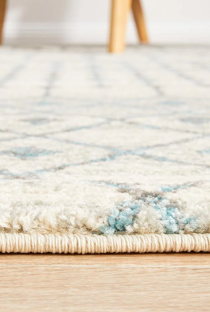 Evoke Slate White Transitional Rug - Image 8
