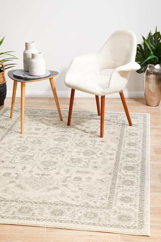 Evoke Winter White Transitional Rug - Image 5