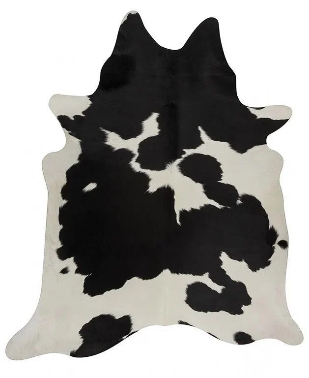 Exquisite Natural Cow Hide Black White - Image 3