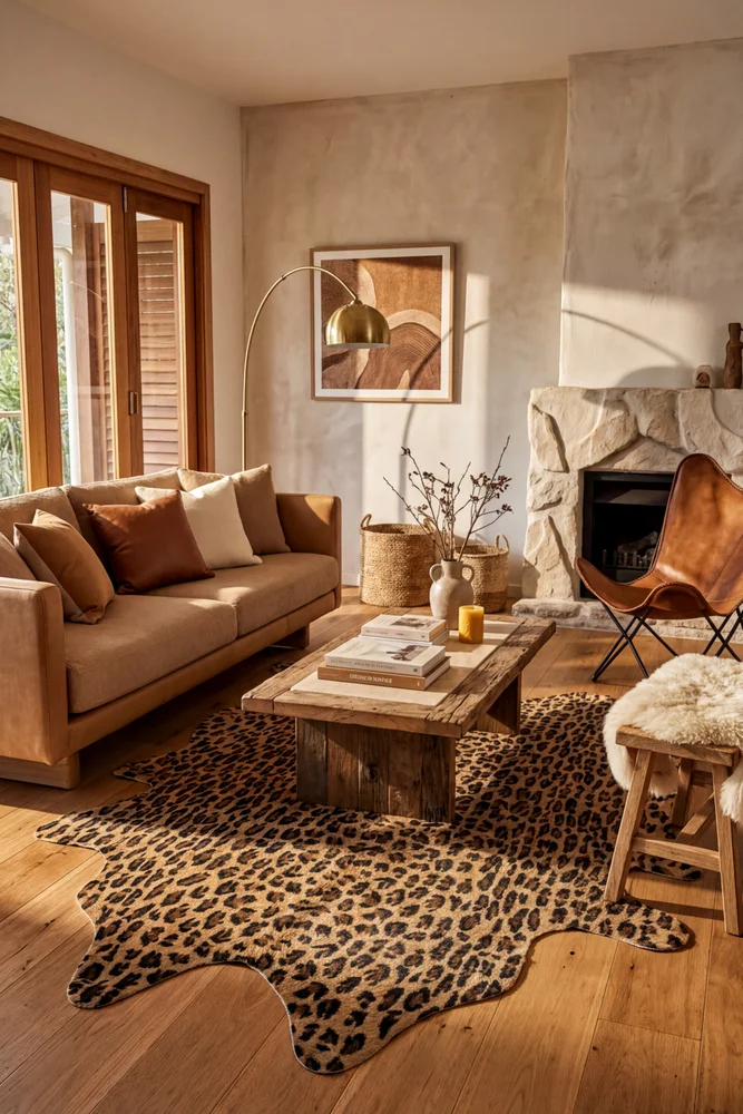 Exquisite Natural Cow Hide Cheetah Print - Image 2