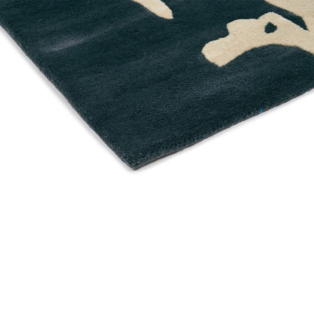 Florence Broadhurst Floral 300 Charcoal 039604 - Image 3