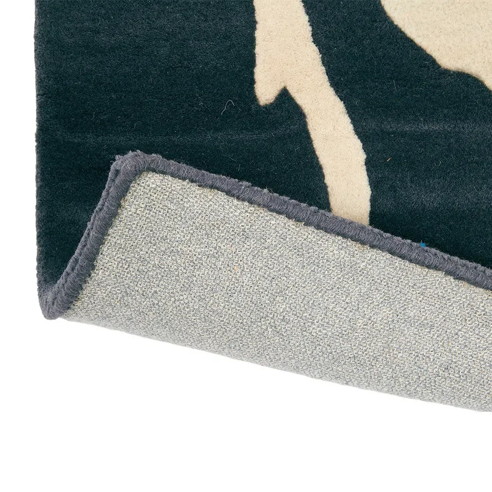 Florence Broadhurst Floral 300 Charcoal 039604 - Image 4