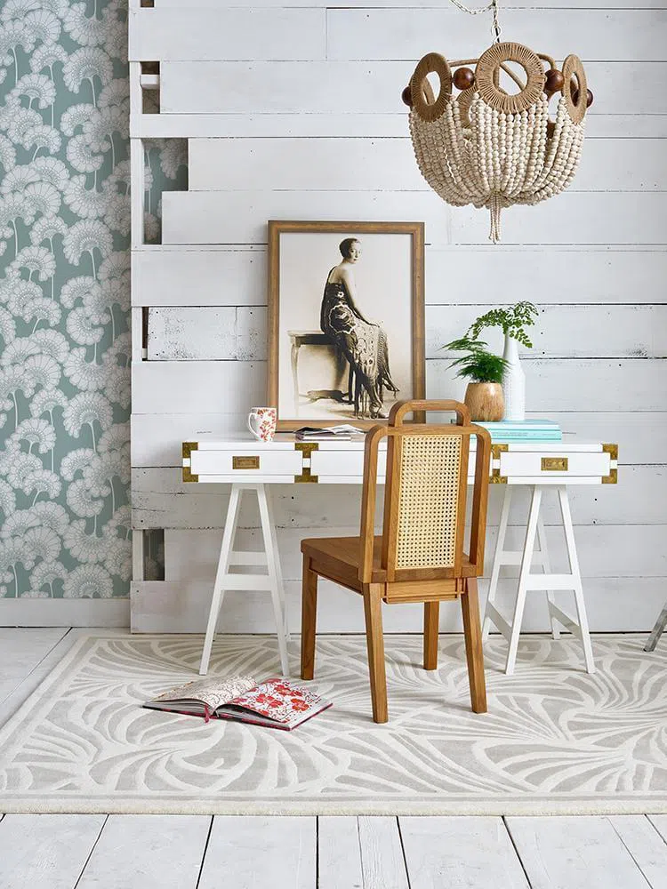 Florence Broadhurst Japanese Fans Ivory 039301 - Image 2