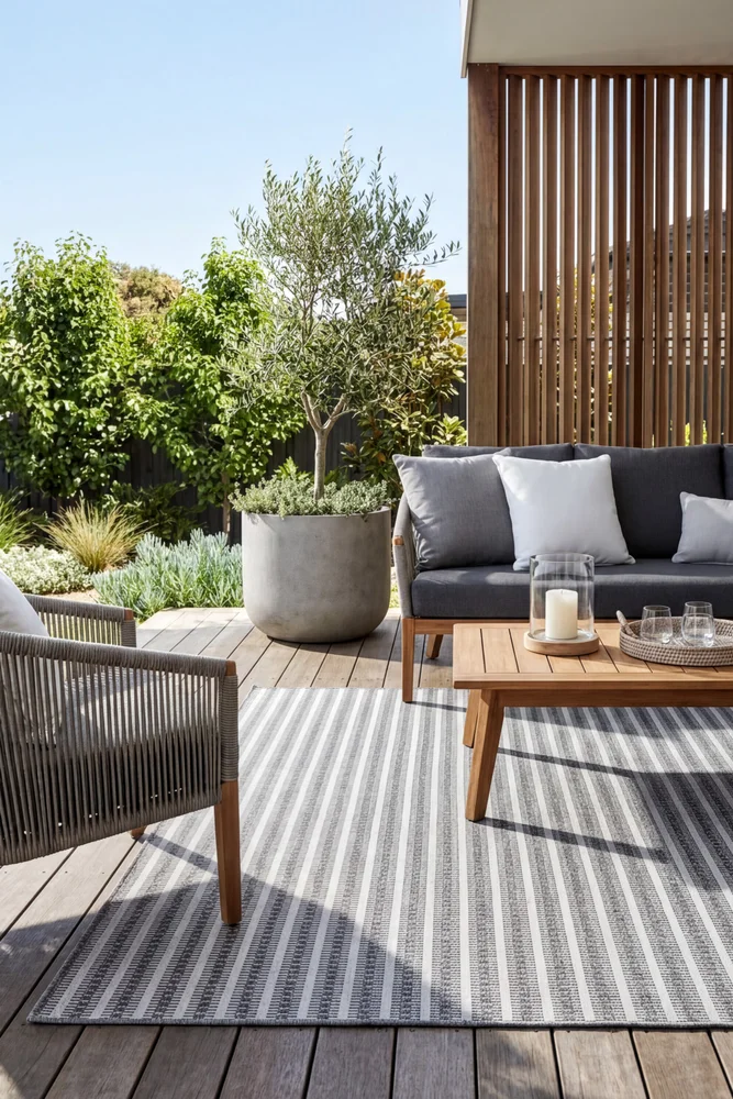 Nevada 632 Indoor Outdoor Grey Rug - Image 2