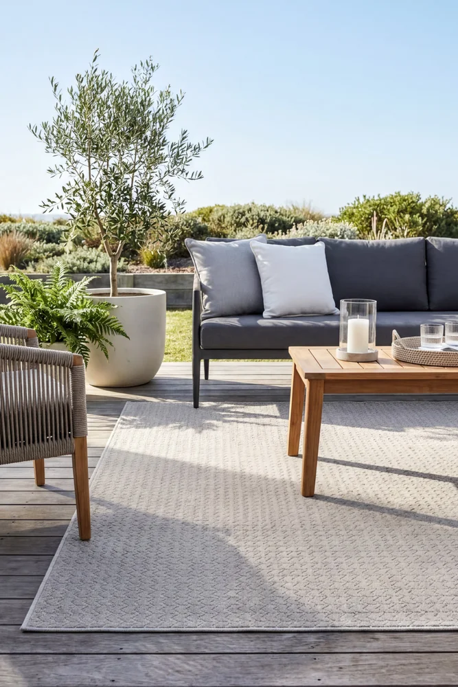 Nevada 508  Indoor Outdoor Beige Rug - Image 2