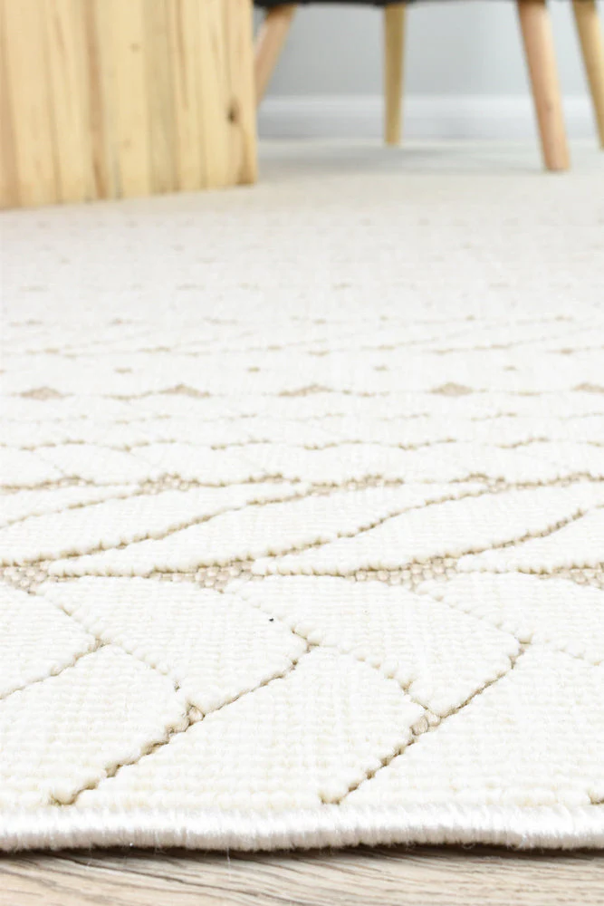 Nevada 608 Indoor Outdoor Cream Rug - Image 6