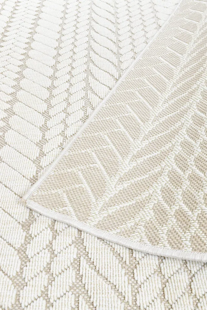Nevada 608 Indoor Outdoor Cream Rug - Image 7