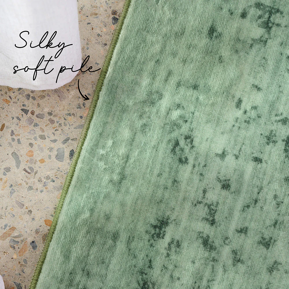 Gemstone Emerald Green Rug - Image 5